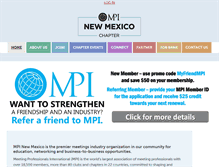 Tablet Screenshot of mpinm.org